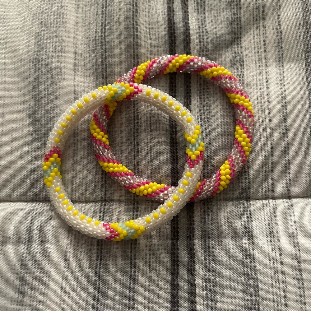 SASHKA CO. beaded bracelets handcrafted in Nepal.